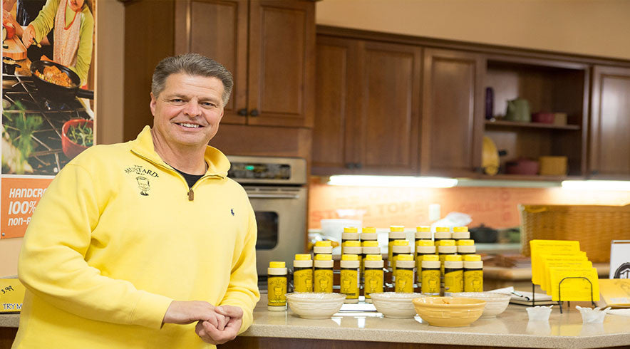 The Mustard Family comes to stores so you can taste the mustard.